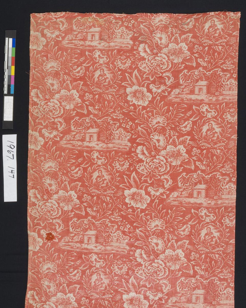 1967.0147 Bedcover, detail 1