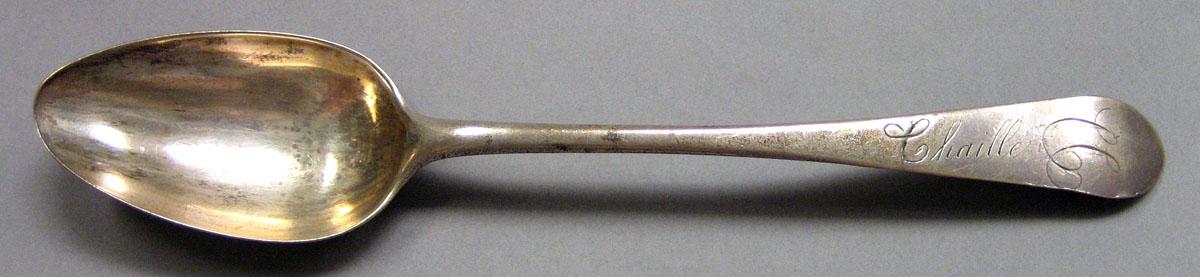 1967.0149.004 Silver Spoon upper surface