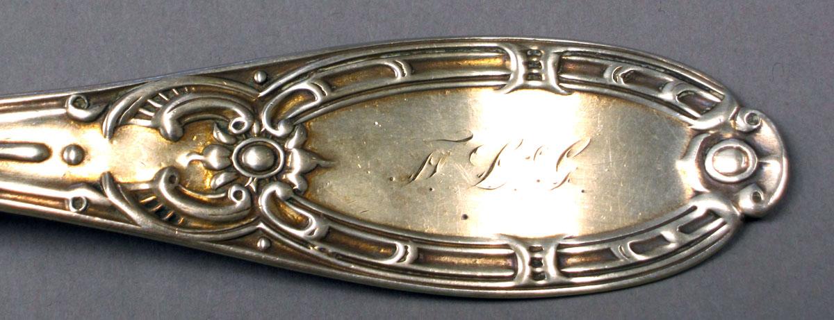 1967.0153 Silver Spoon engraving