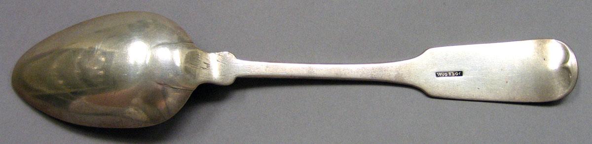 1967.0165 Silver Spoon underside