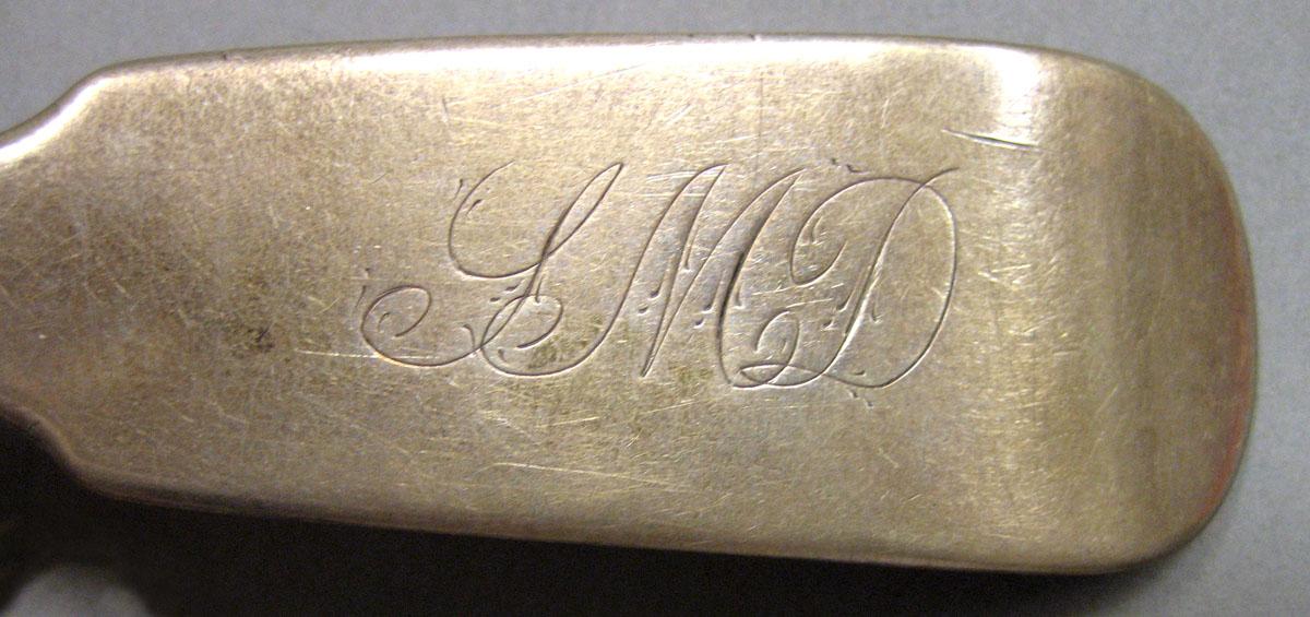 1967.0165 Silver Spoon engraving