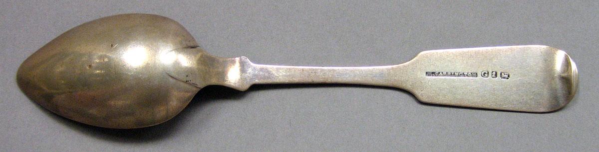 1967.0166 Silver Spoon underside