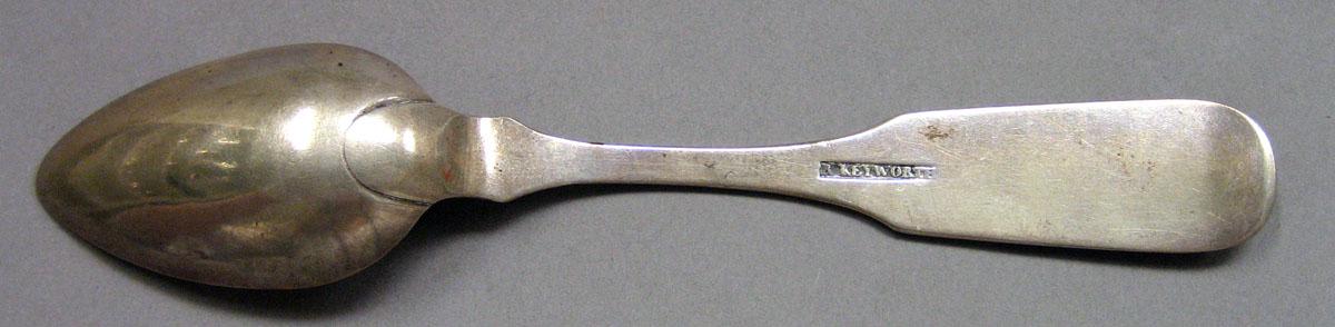 1967.0167 Silver Spoon underside