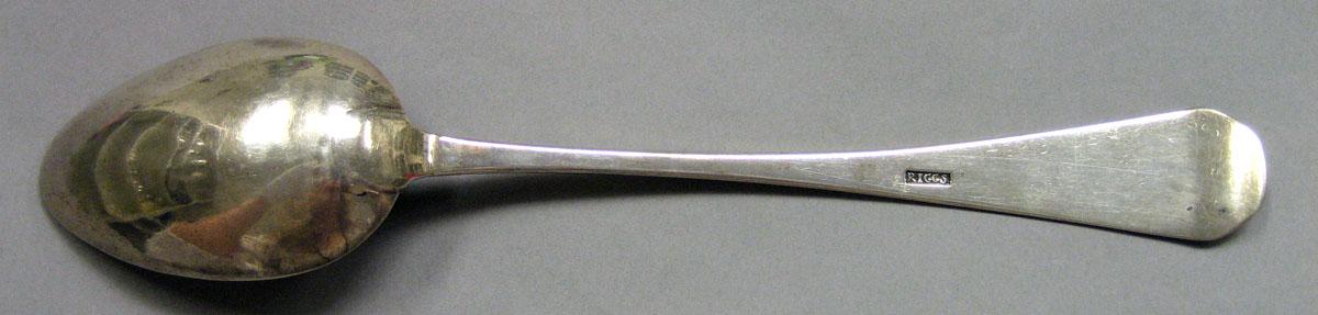 1967.0168 Silver Spoon underside