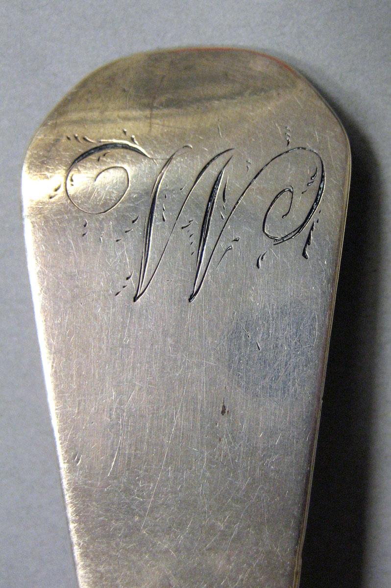 1967.0168 Silver Spoon engraving