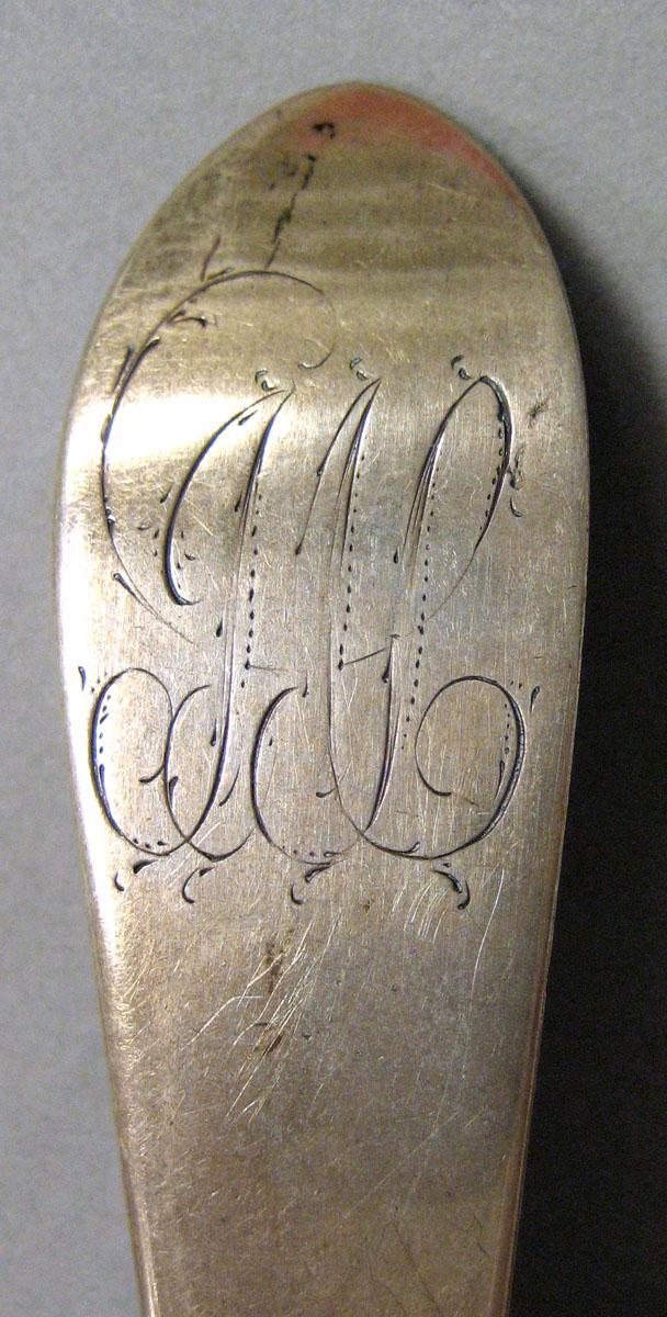 1967.0172 Silver Spoon engraving