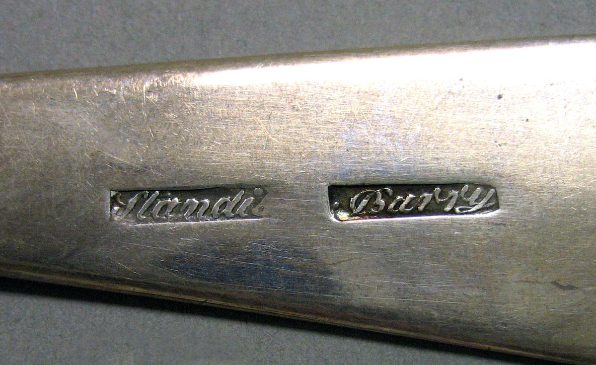 1967.0172 Silver Spoon mark