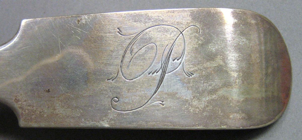 1967.0175 Silver Spoon engraving
