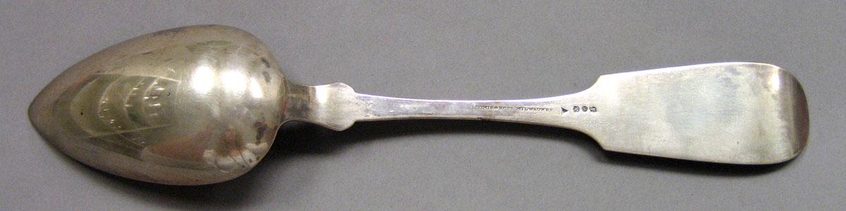 1967.0178 Silver Spoon underside