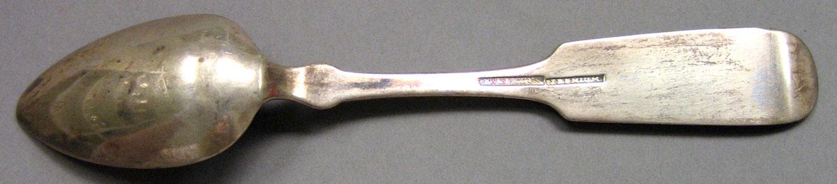 1967.0180 Silver Spoon underside
