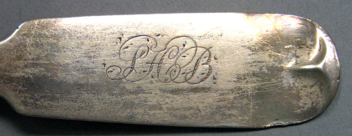 1967.0180 Silver Spoon engraving