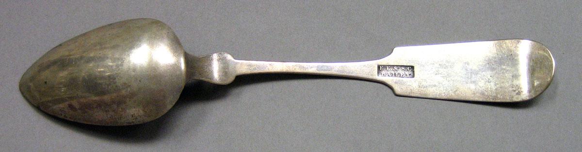 1967.0182 Silver Spoon underside