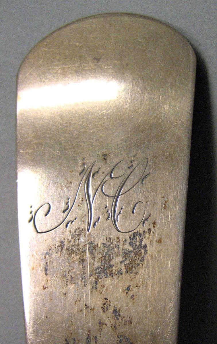 1967.0183 Silver Spoon engraving