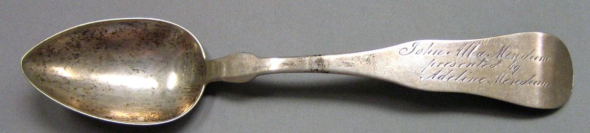 1967.0184 Silver Spoon upper surface