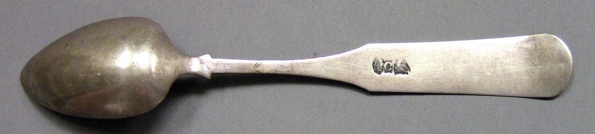 1967.0185 Silver Spoon underside