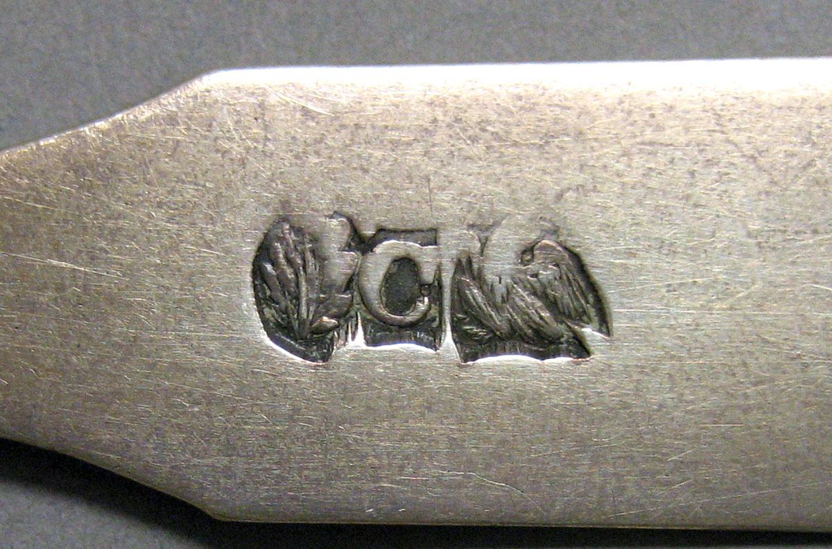 1967.0185 Silver Spoon mark