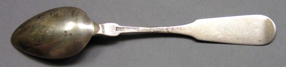 1967.0186 Silver Spoon underside