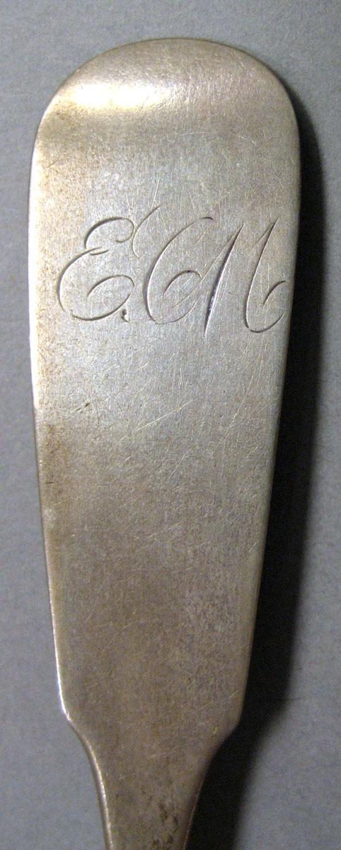 1967.0186 Silver Spoon engraving