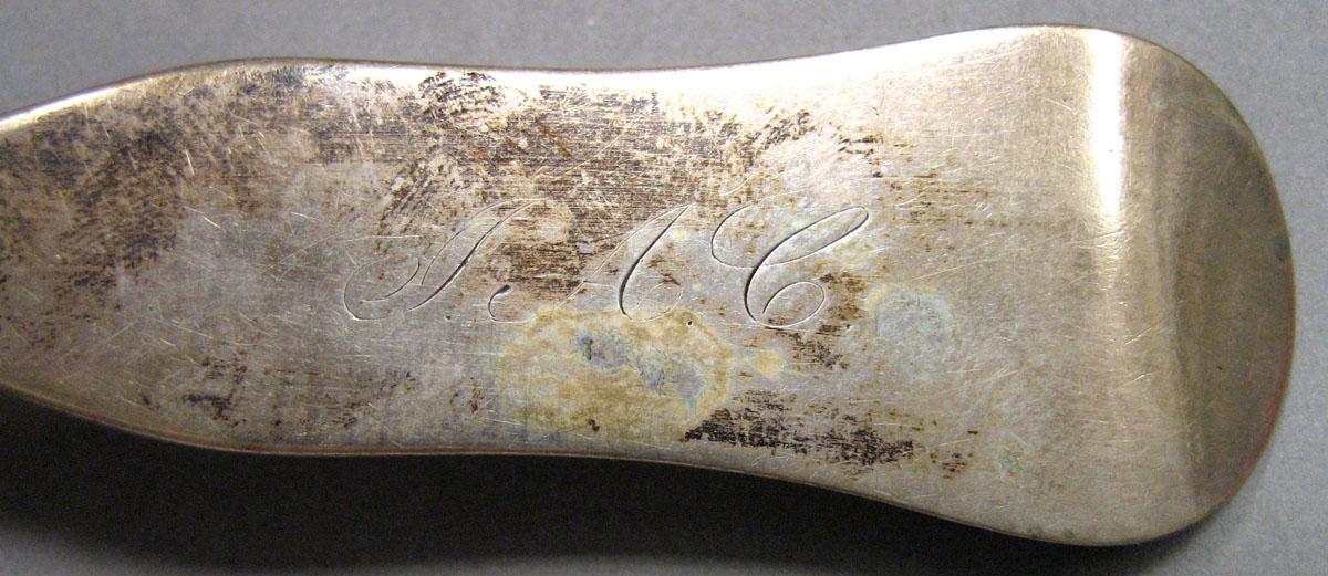 1967.0189 Silver Spoon engraving