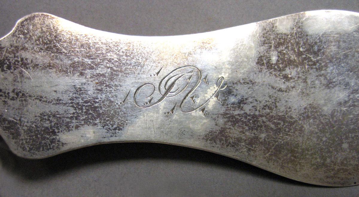 1967.0192 Silver Spoon engraving