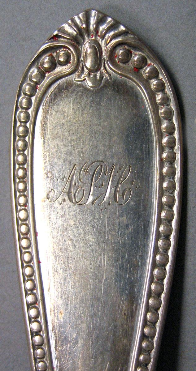1967.0195.002 Silver Fork engraving