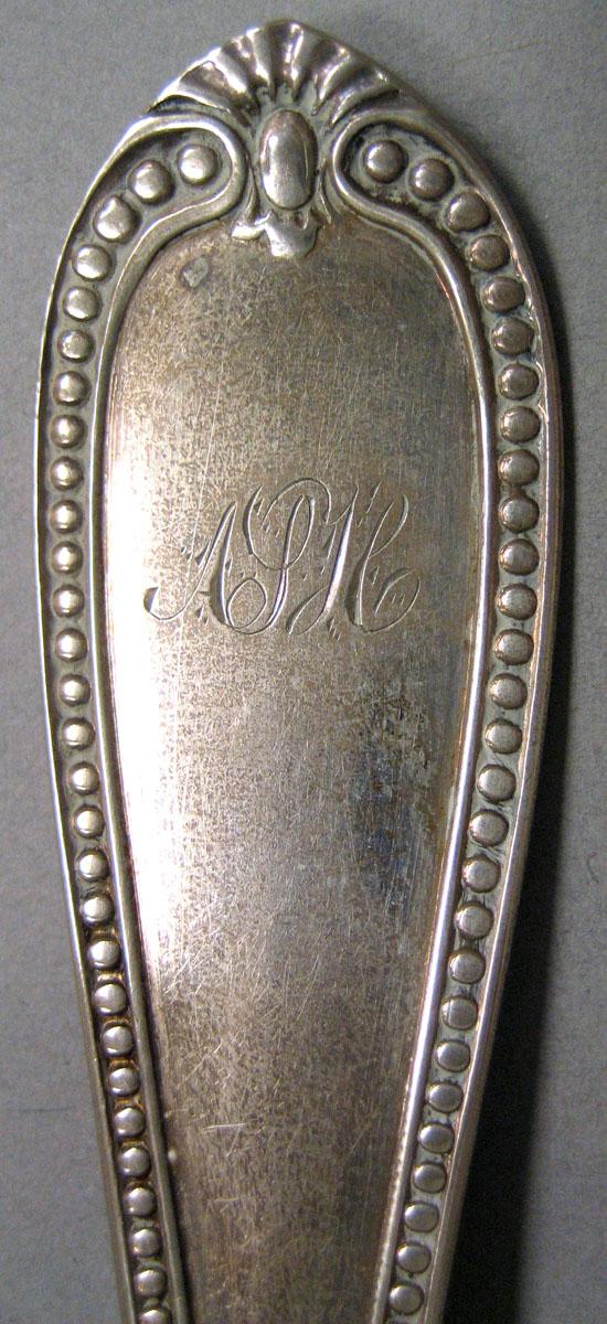 1967.0195.004 Silver Fork engraving