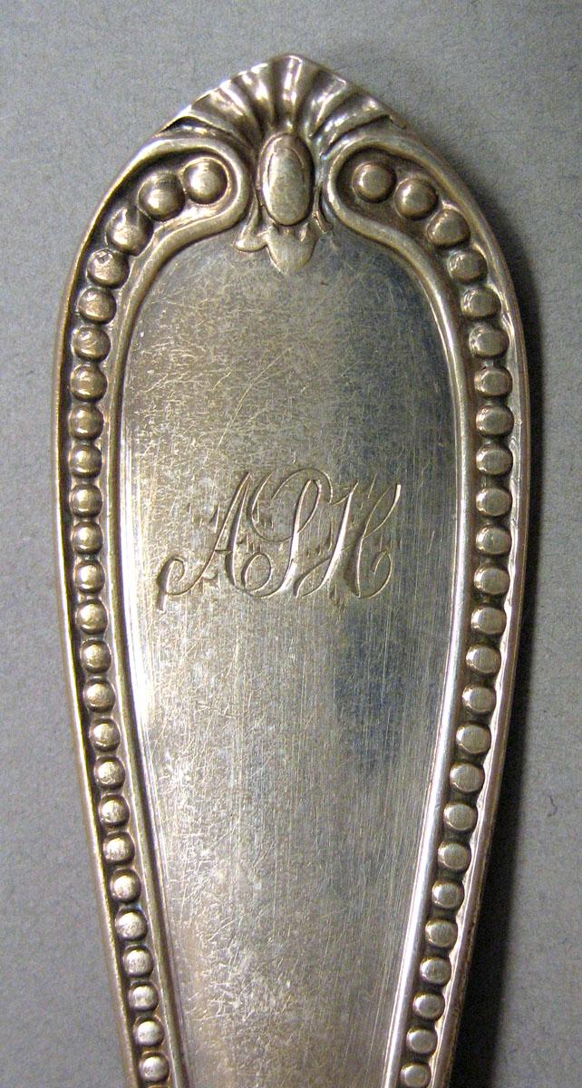 1967.0195.005 Silver Fork engraving