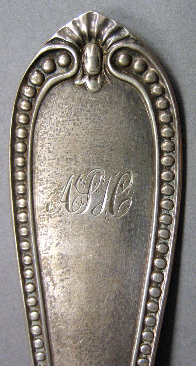 1967.0195.006 Silver Fork engraving