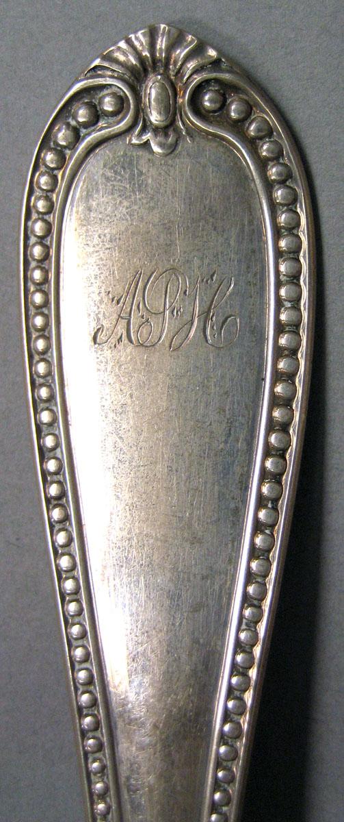 1967.0195.008 Silver Fork engraving
