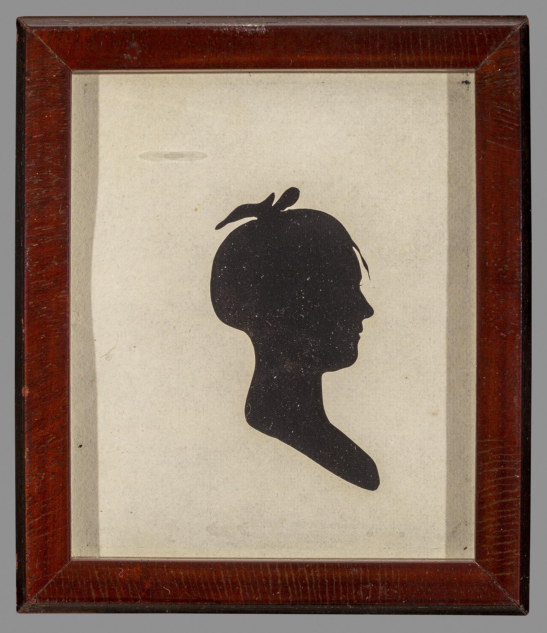 1967.0206.001 A Silhouette, B Frame, view 1