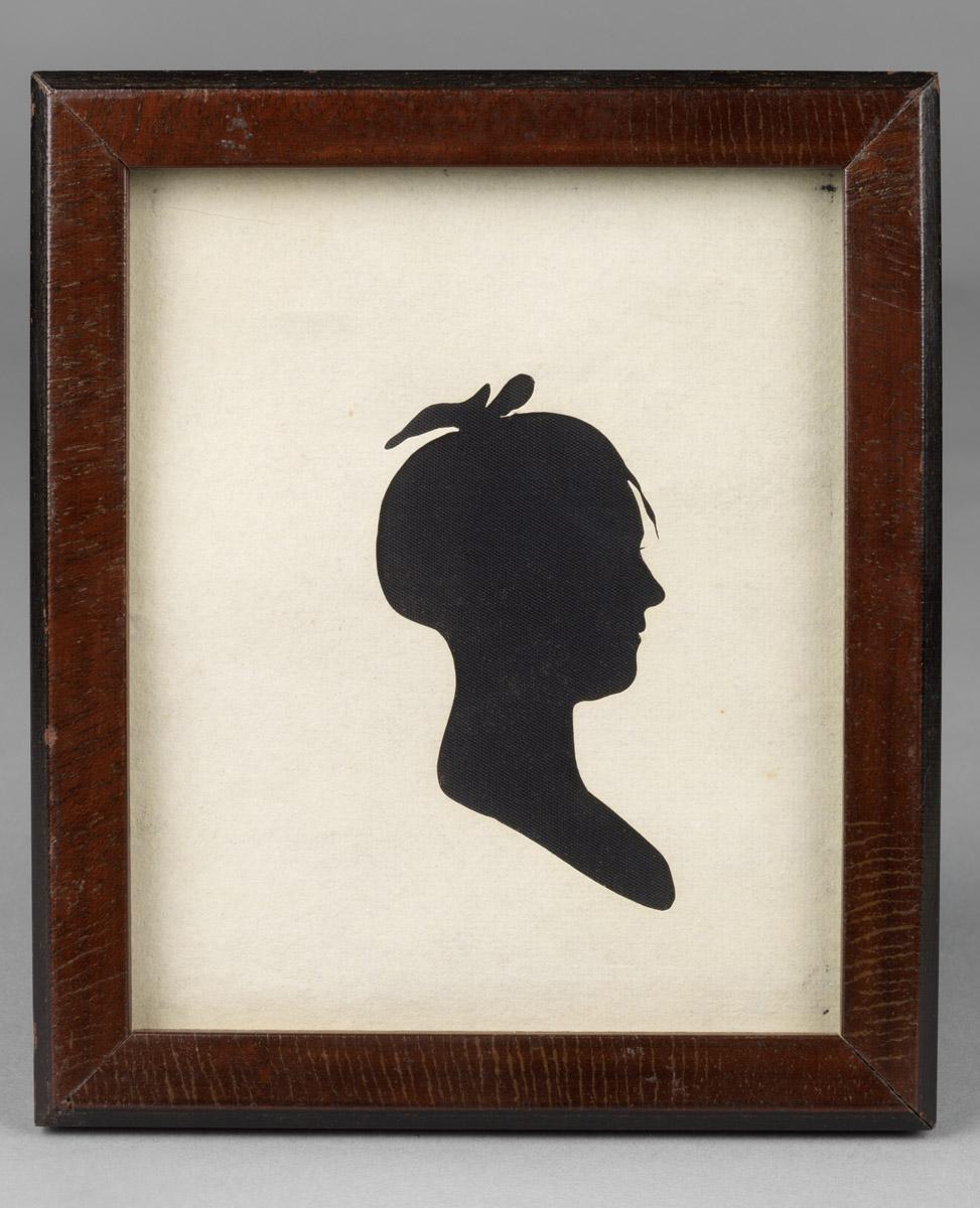 1967.0206.001 A Silhouette, B Frame