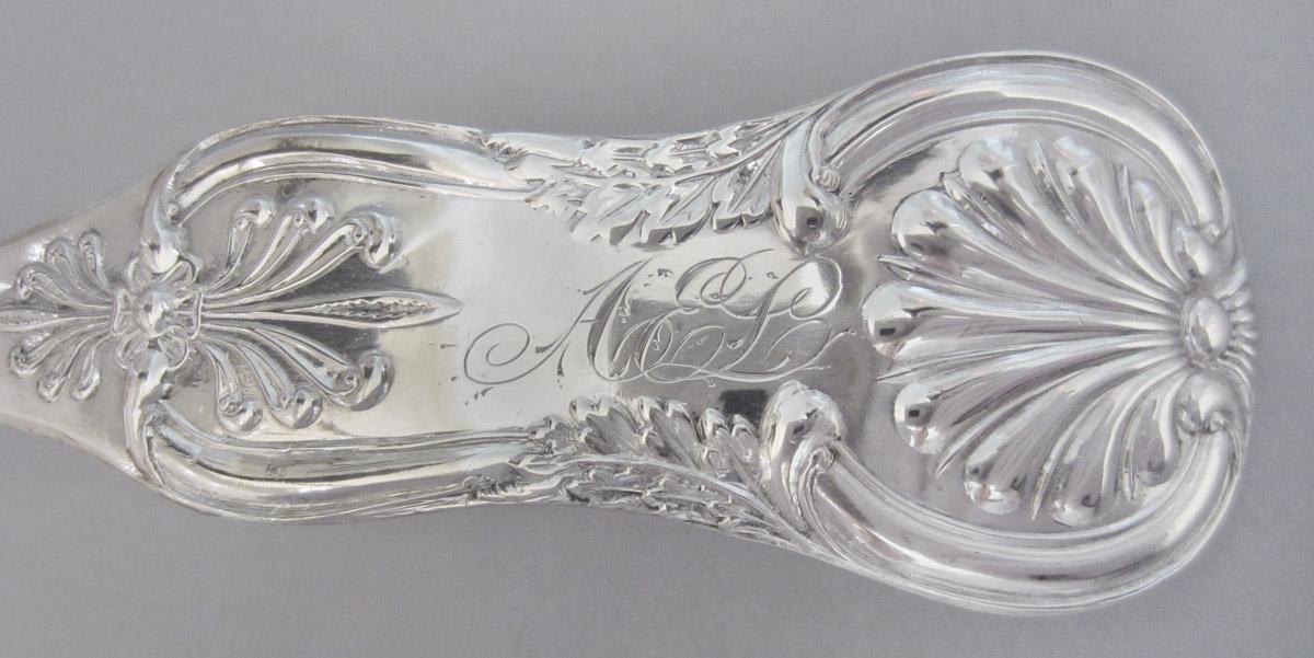 1967.0209 Ladle, engraving