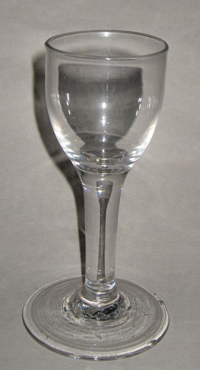 1967.0239 Lead glass wineglass