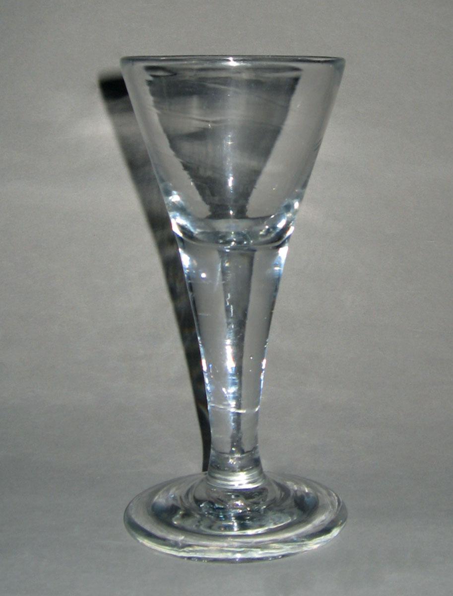 1967.0243 Lead glass wine glass