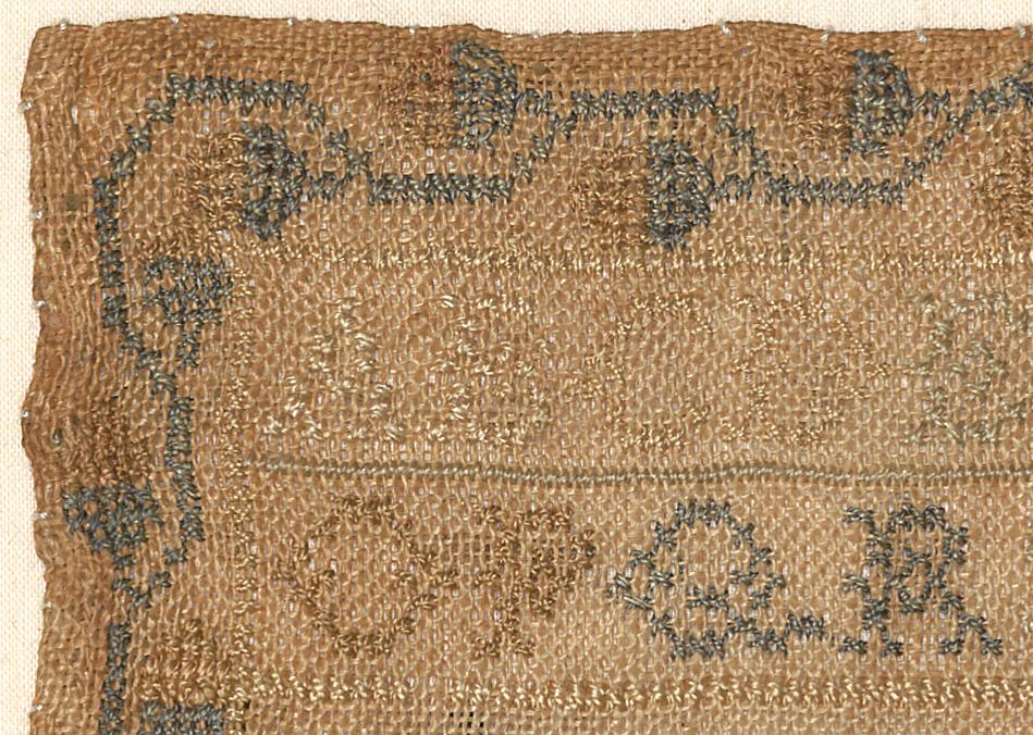 1967.0271 Sampler, Detail 10