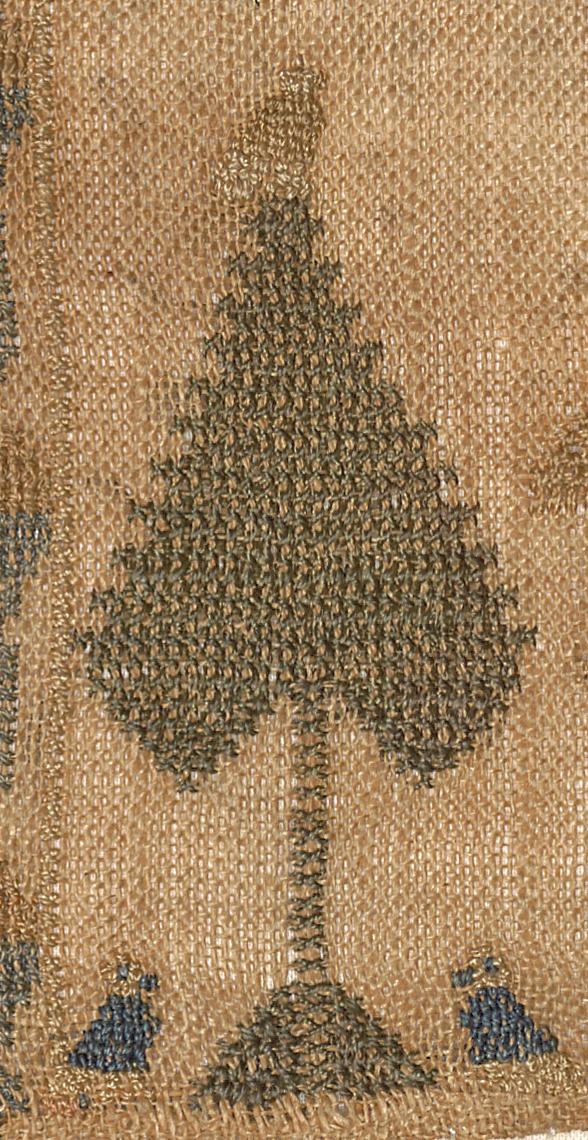 1967.0271 Sampler, Detail 8