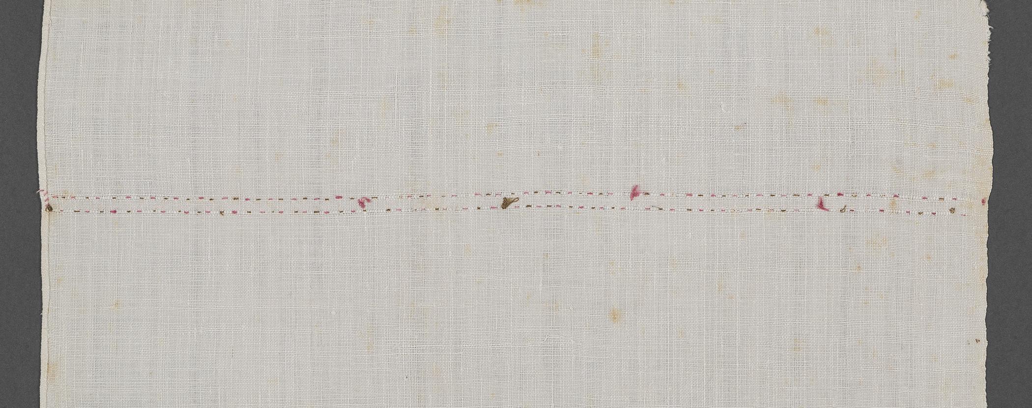 1967.0272 Towel, reverse, detail 6