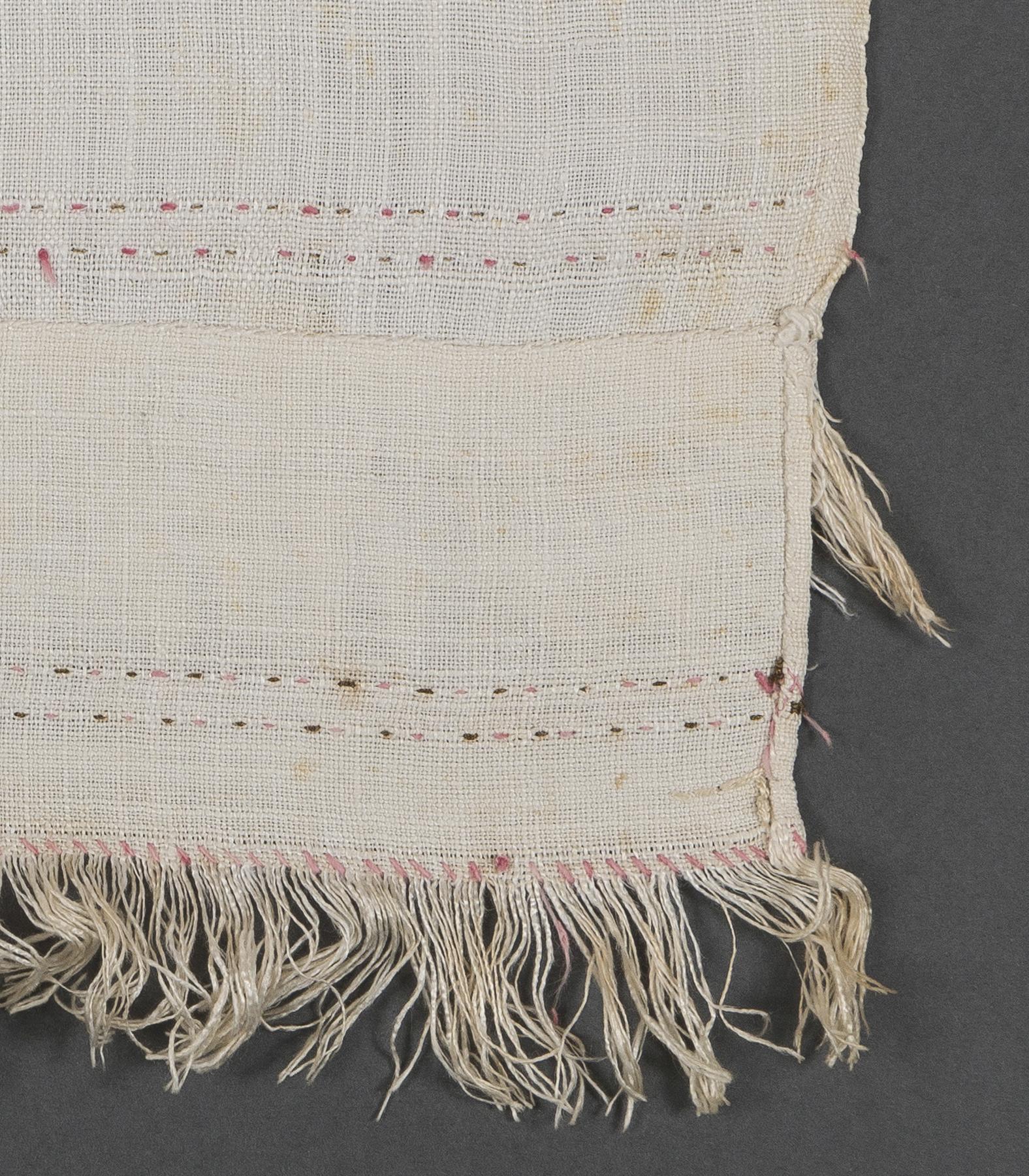 1967.0272 Towel, reverse, detail 11