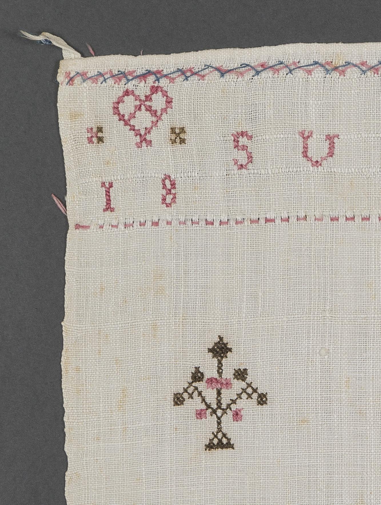 1967.0272 Towel, detail 3