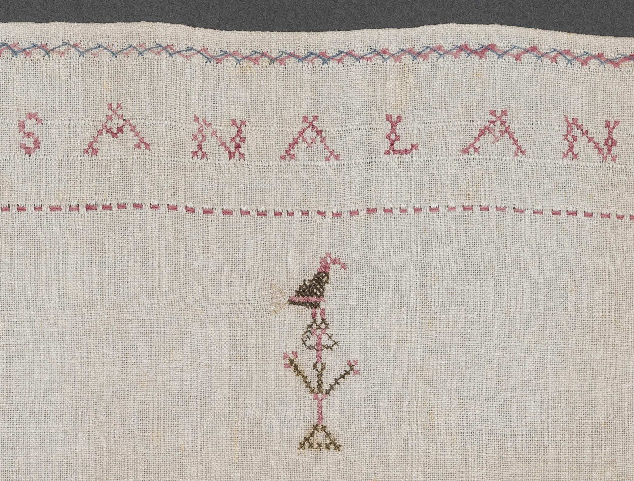 1967.0272 Towel, detail 4
