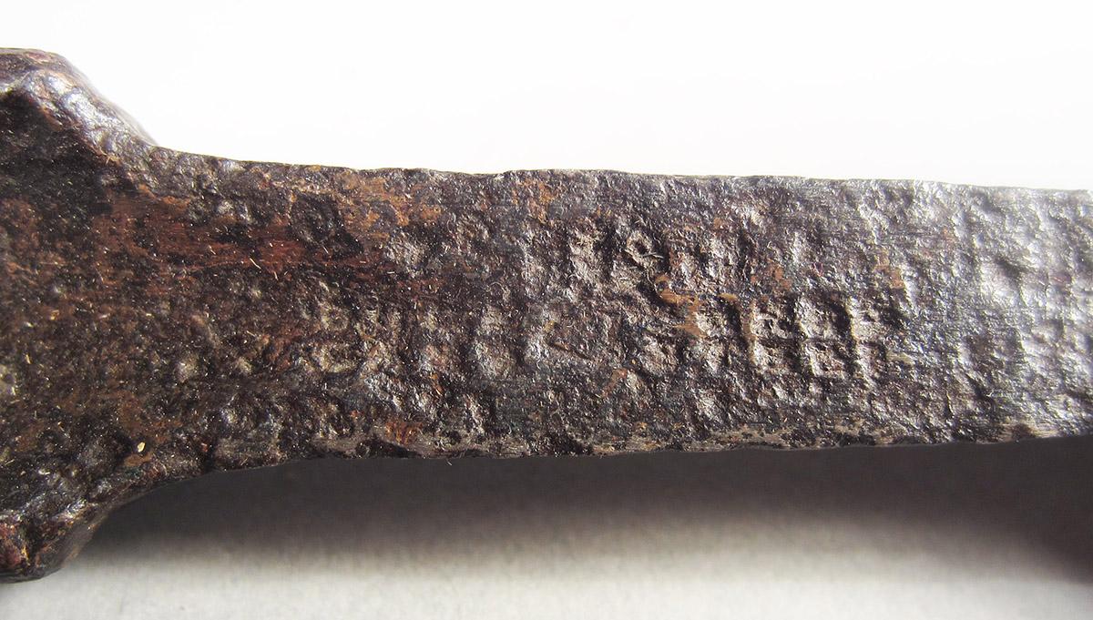 1957.0026.217 Turning gouge, mark