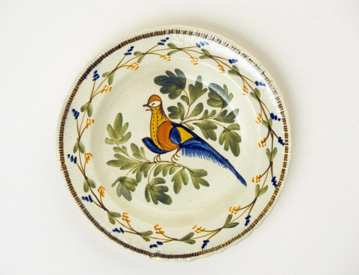1967.0537 Pearlware plate