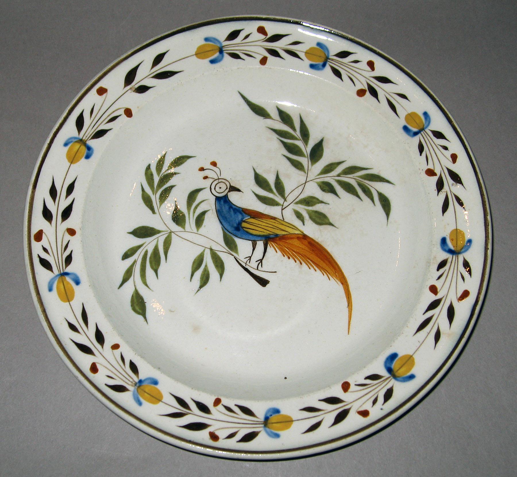 1967.0538 Pearlware plate