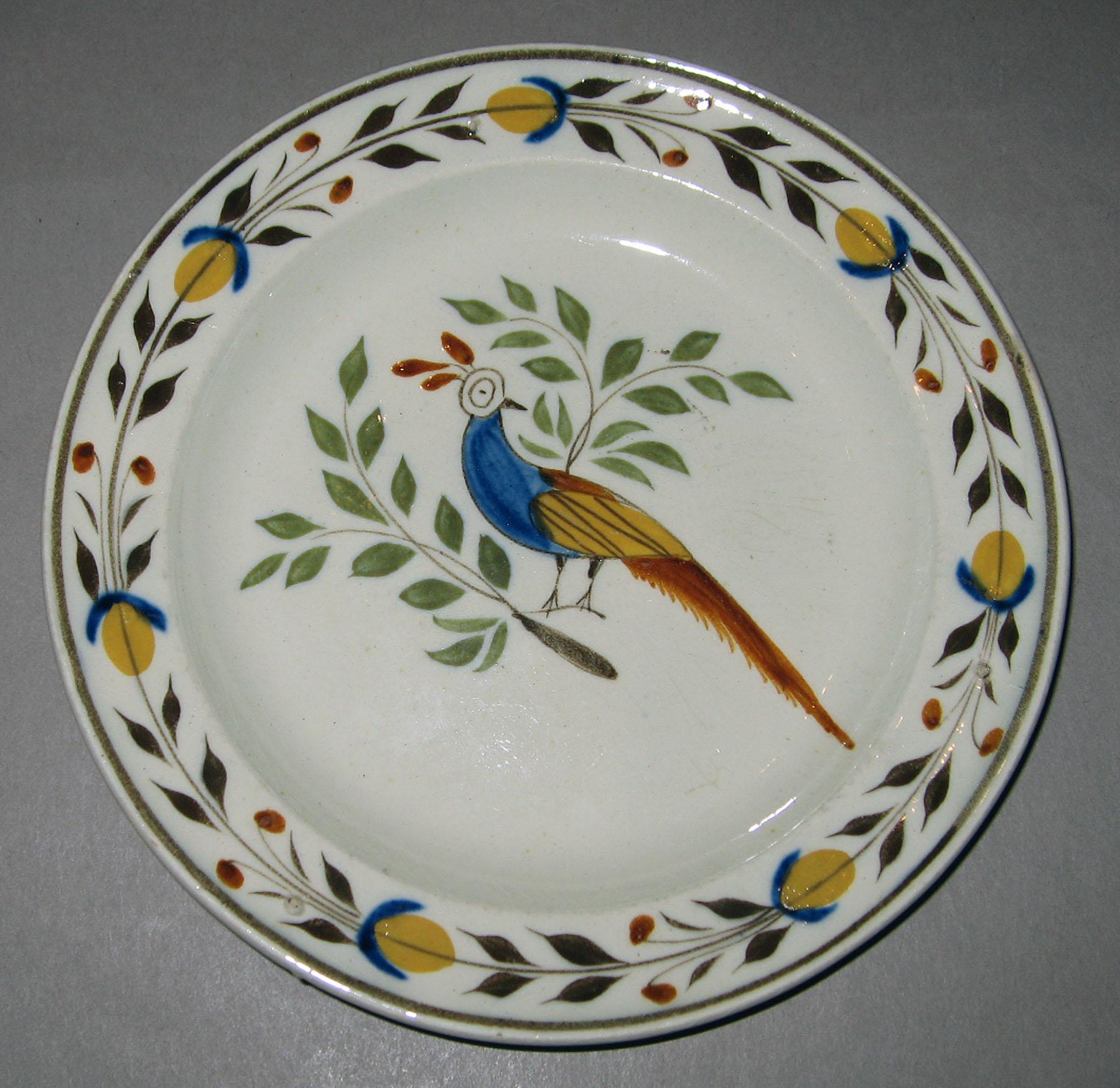 1967.0539 Pearlware plate
