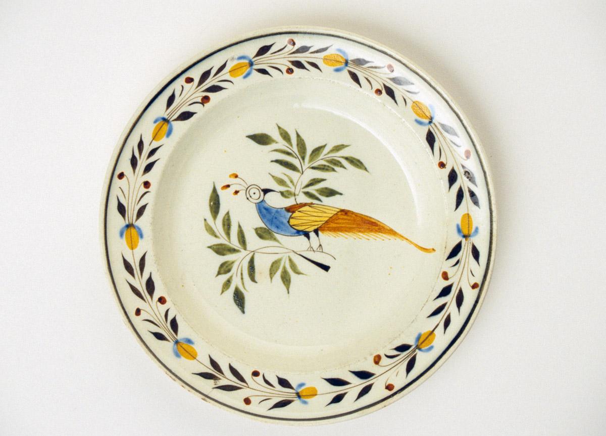 1967.0540.001 Pearlware plate