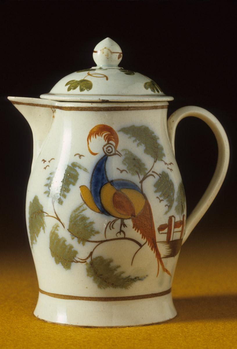 1967.0546 Pearlware jug (view 2)