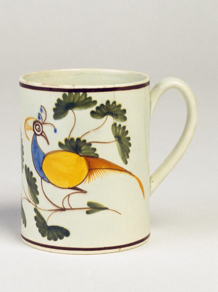 1967.0555 Pearlware mug