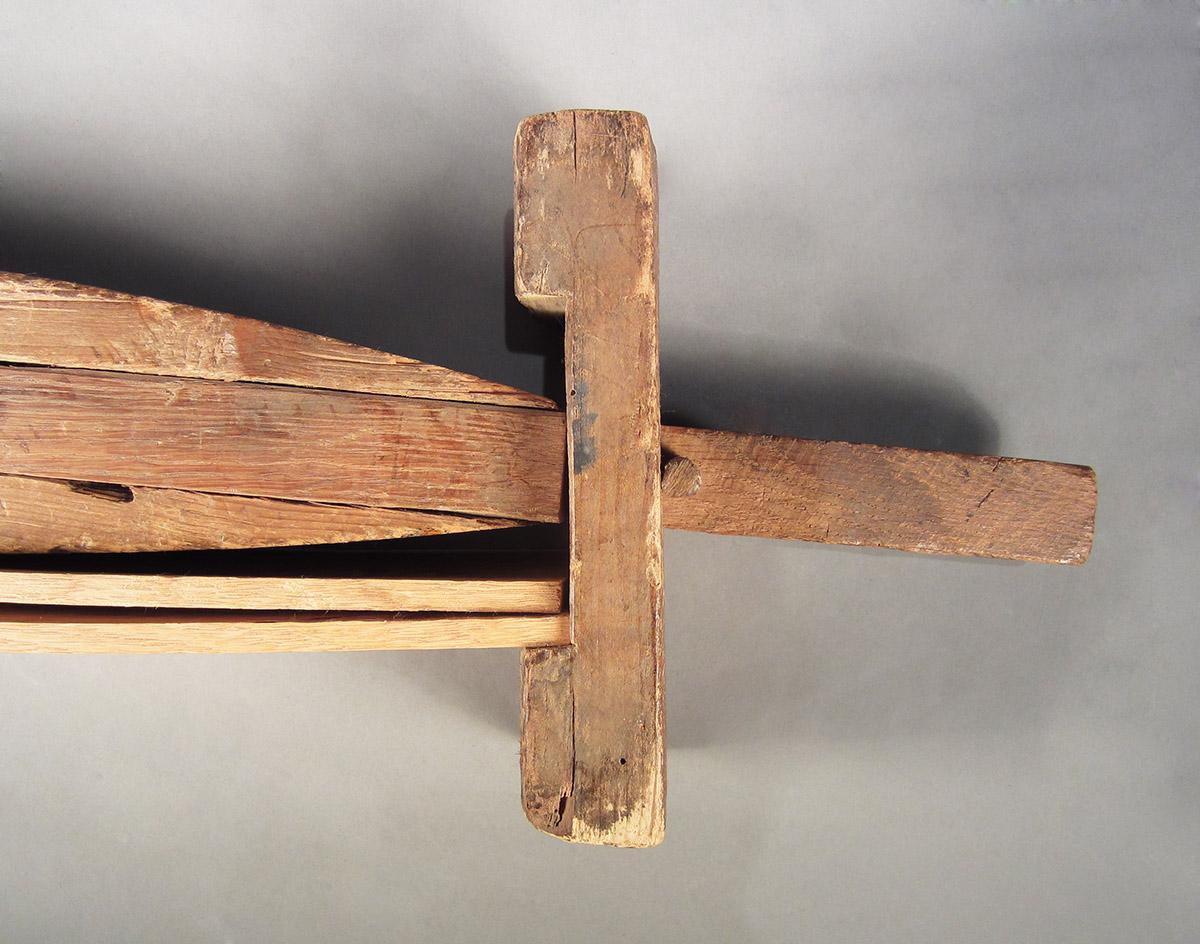 1957.0026.223, Slat bending clamp, detail