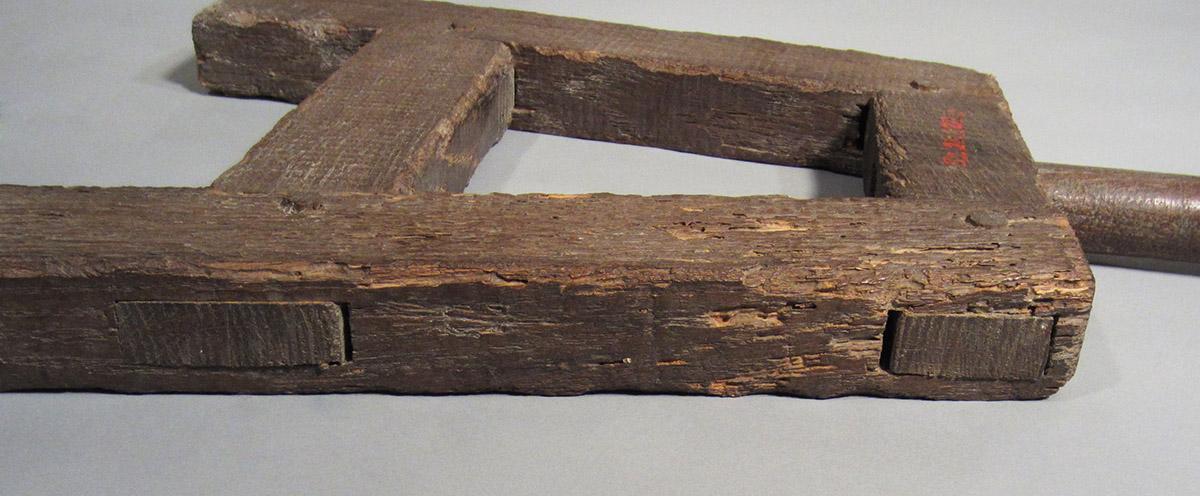 1957.0026.228 A-C, Jointer plane, frame angle view