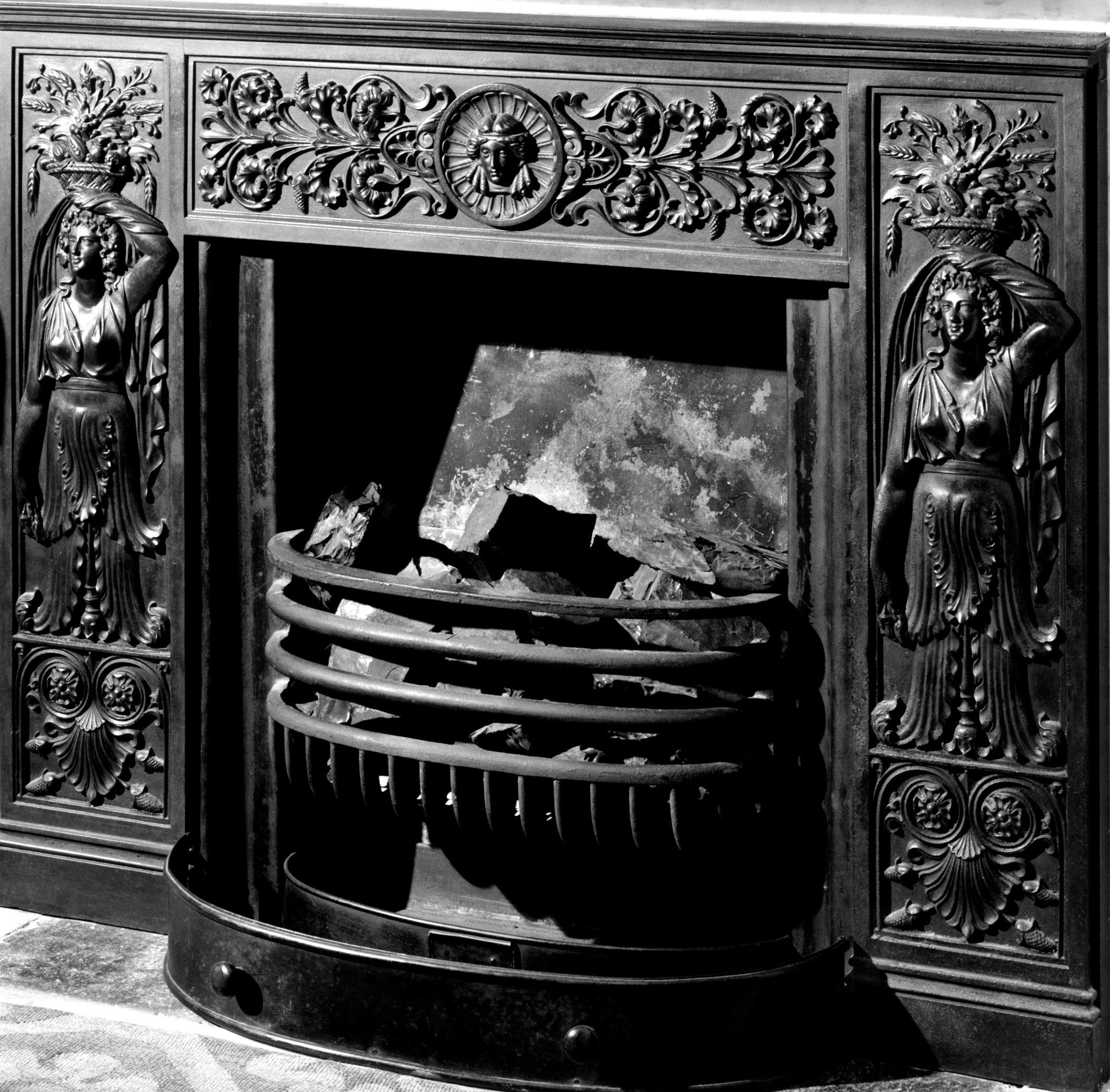 1967.0612 A- C Fireplace insert, view 2